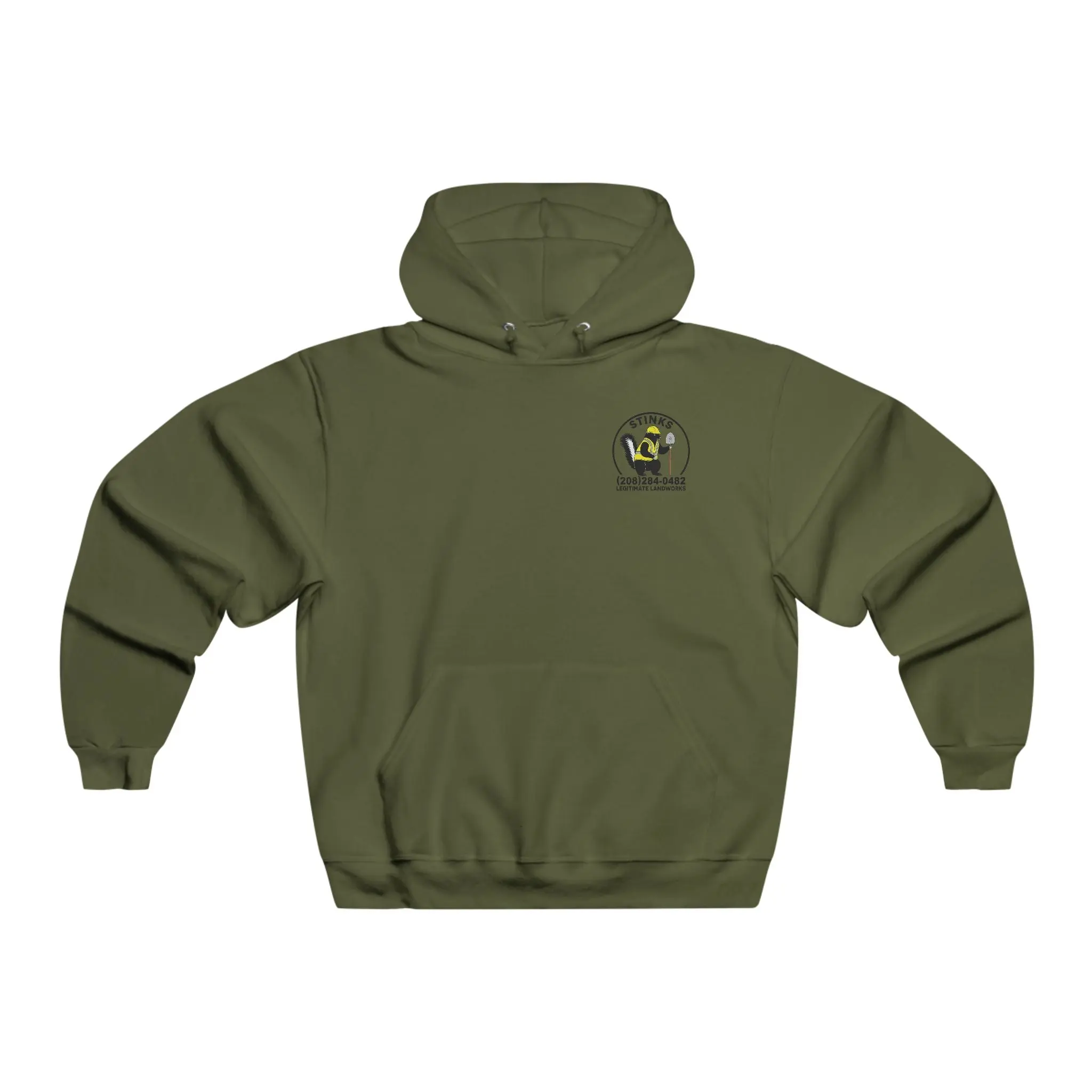 Fueled By Caffeine, Nicotine & Diesel Hoodie — Men's Workwear Pullover