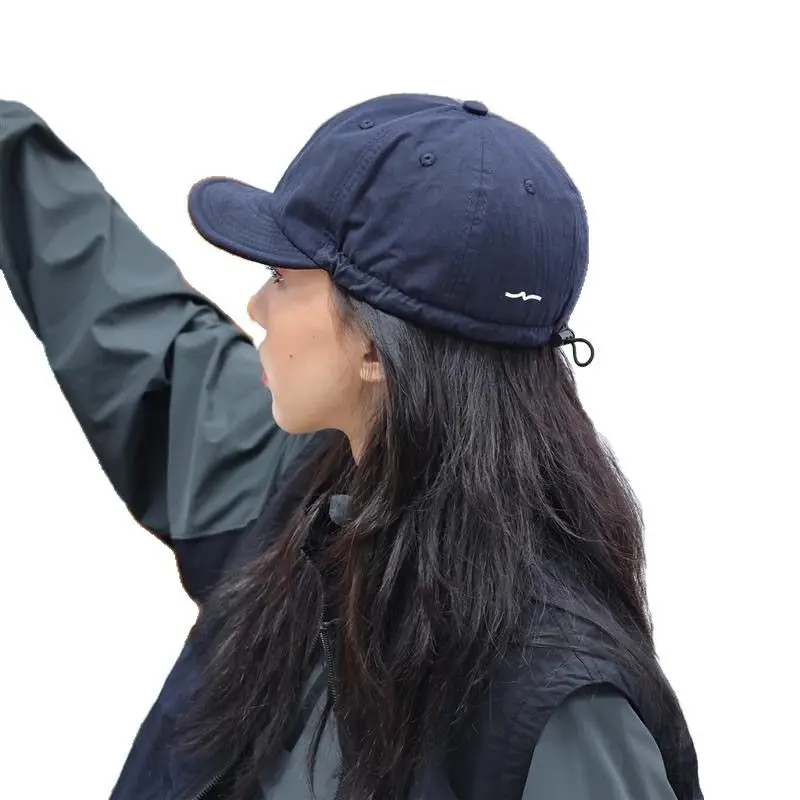 Unisex 2026 Thobe Baseball Cap - Sport Style Hat, Streetwear Cap, Youth Short-Brimmed Japanese-Style Soft-Brim Sun Protection Hat for Large Head Sizes, All Seasons (Gray)