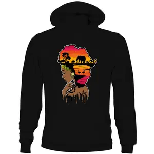 WOMAN OF THE MOTHER LAND HOODIE Fabric Womenswear