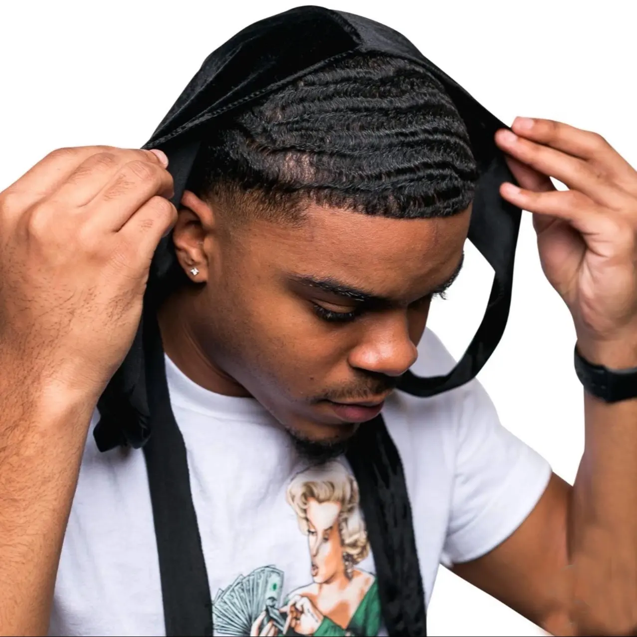 Legendary Black Velvet Durag