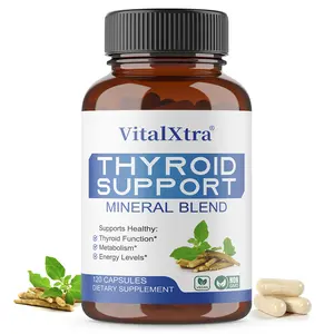 Thyroid Health Supplements - Support Thyroid Health 120 Capsules Thyroid Health Supplements - Support Thyroid Health 120 Capsules