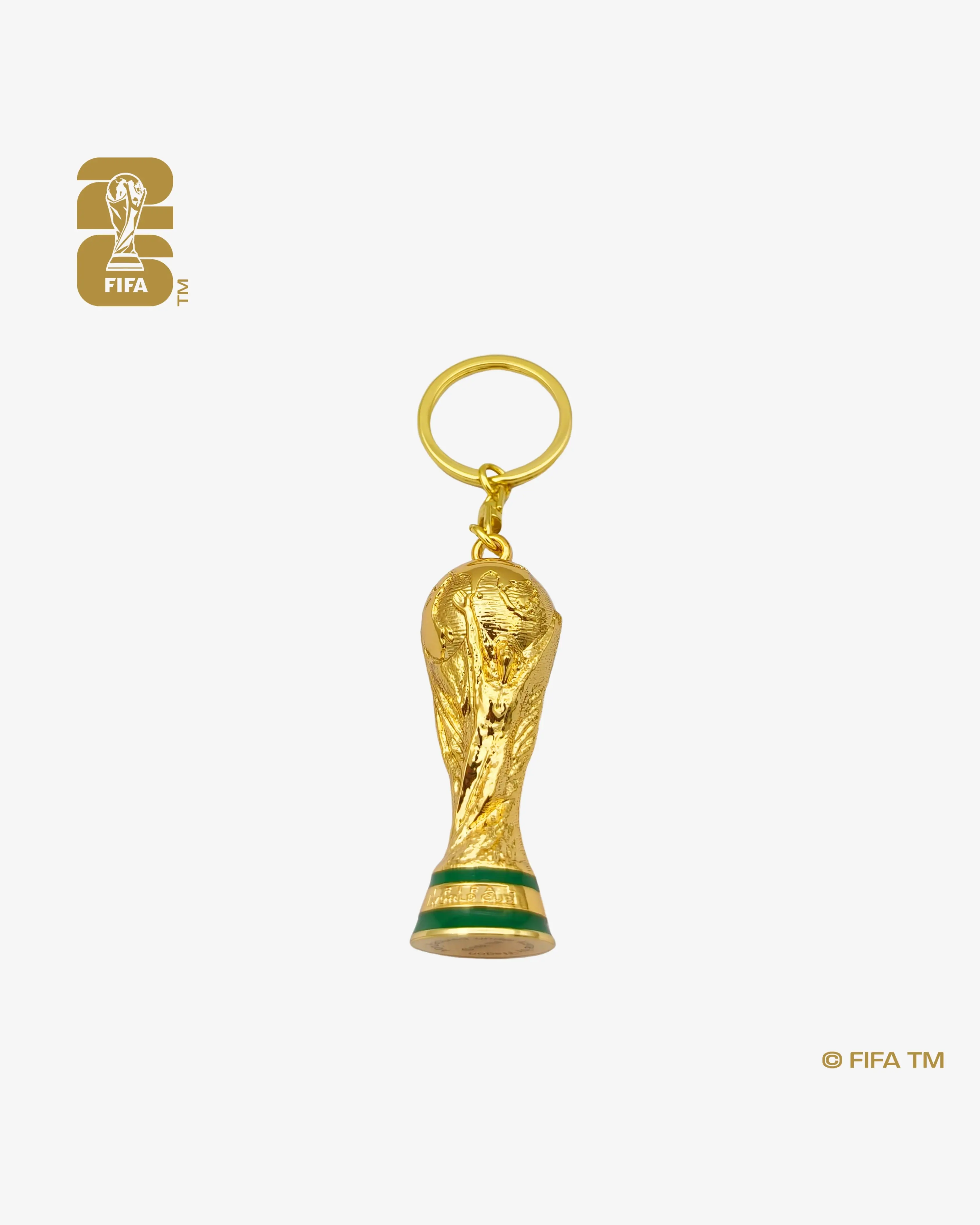 World Cup 26™ 60mm 3D Trophy Keychain