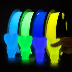 High-Resilience Glow-In-The-Dark Filament 1.75mm Tpu Material, Durable & Luminous Printing Supplies for Custom Holiday Gifts