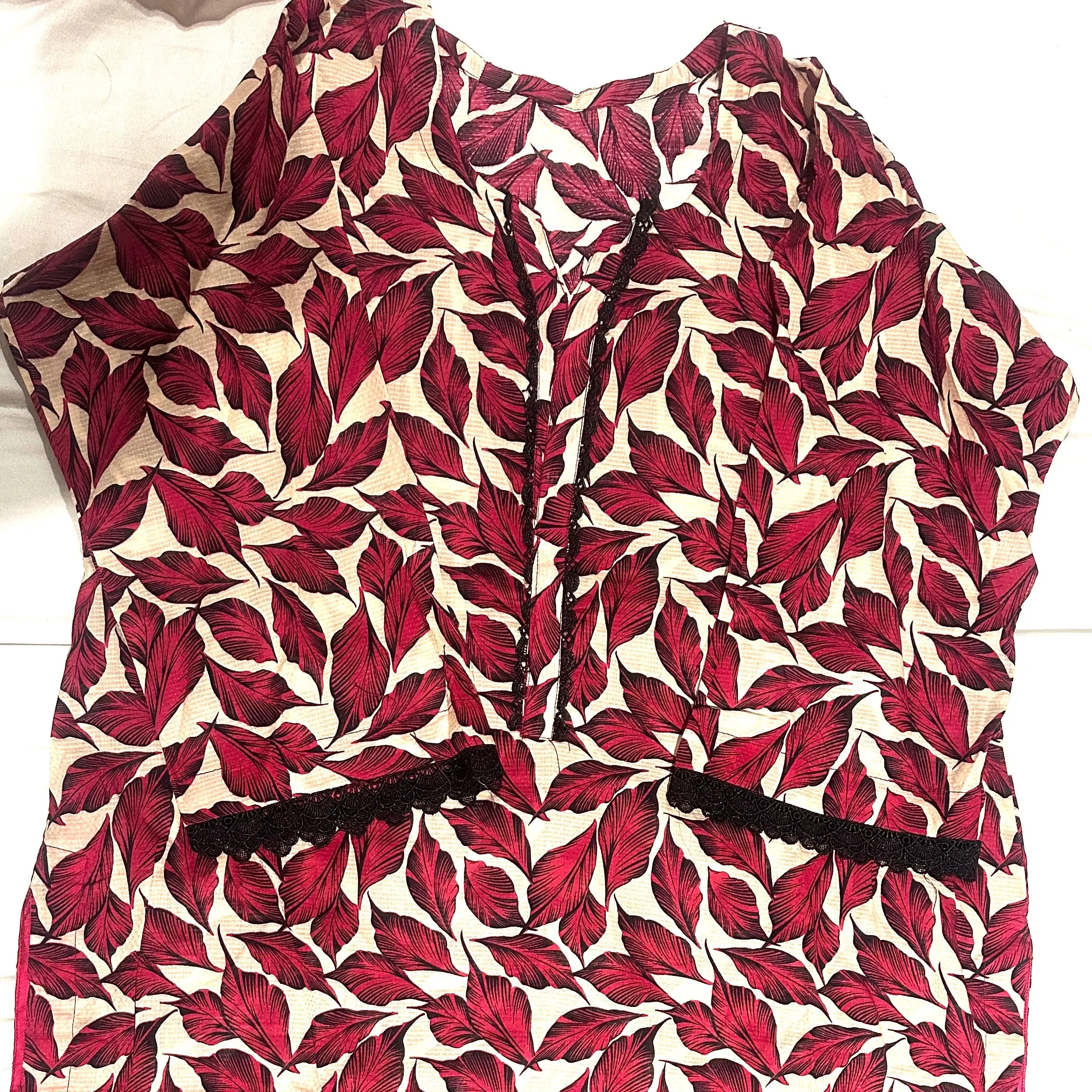pakistani 3 piece lawn suit in XL Size 49 LONG length (43)