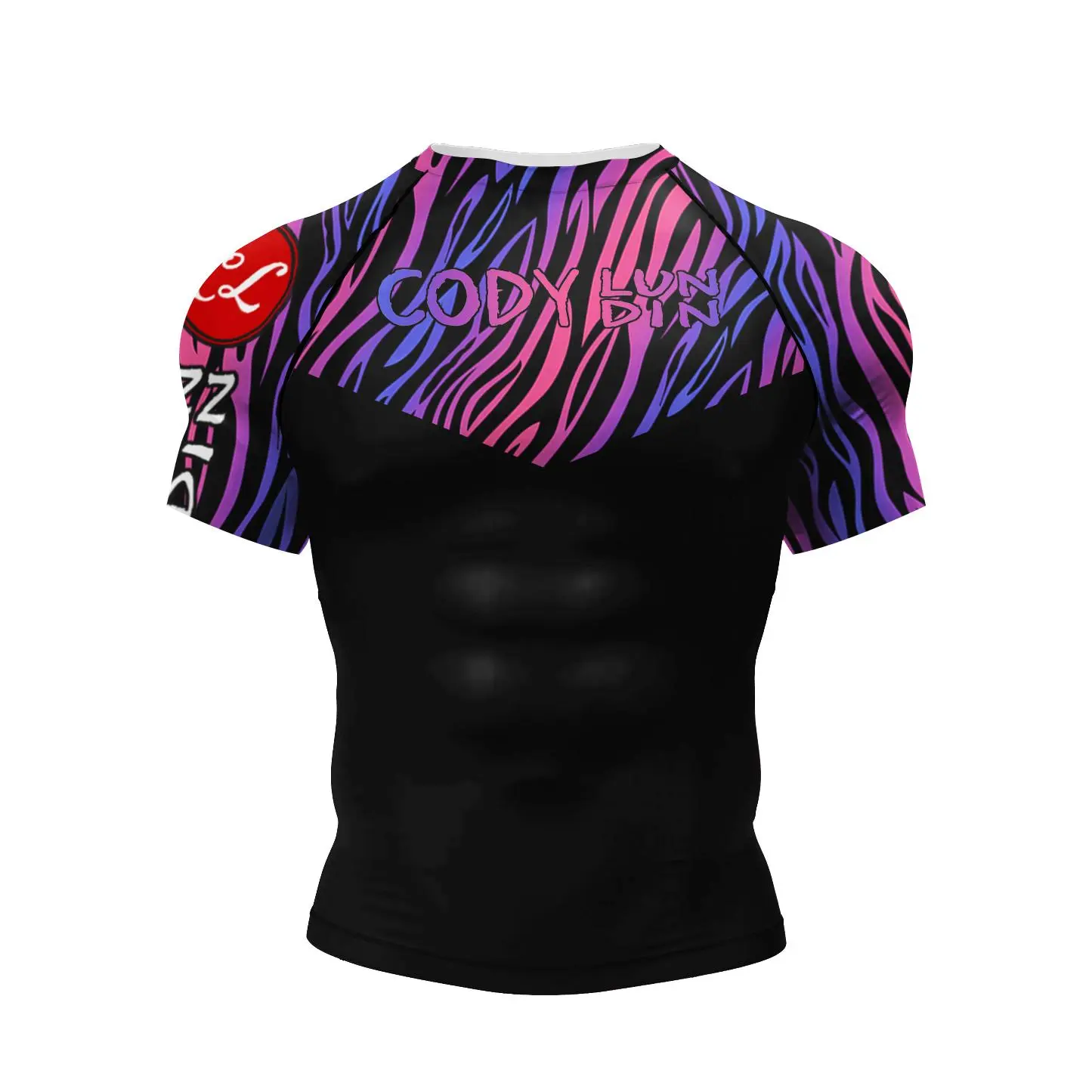 2026 CODY LUNDIN Men Sports Grappling T-shirt Sublimation BJJ Rash Guard Compression No Gi Jiu Jitsu Rashguard for MMA Kids Wear