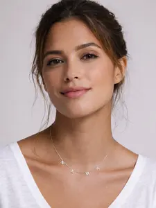 LUXE CRYSTAL CO. 14K Mama Necklace Stainless Steel Gold or Silver Plated Letter Mom Mother's Day Baby Shower New Mom Dainty Classic Minimalist Necklace