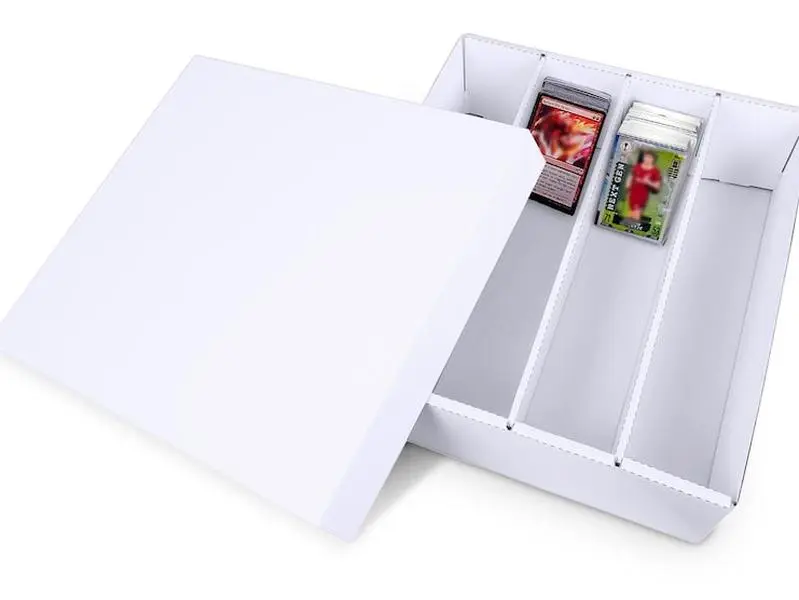 3200-Card Trading Card Storage Box: With Dividers