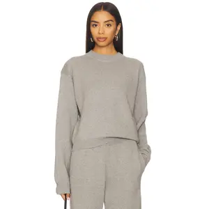 Favorite Daughter Fatigue Sisters Sweatshirt in Heather Grey