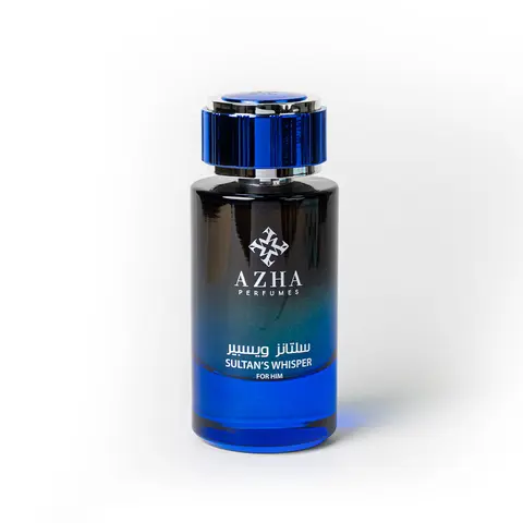 Azha Sultan's Whisper Eau De Parfum - 100ml Essence Orbis Collection, Unisex Oriental Aromatic Amber Spicy Amber Fragrance, Long-Lasting Liquid Single Item