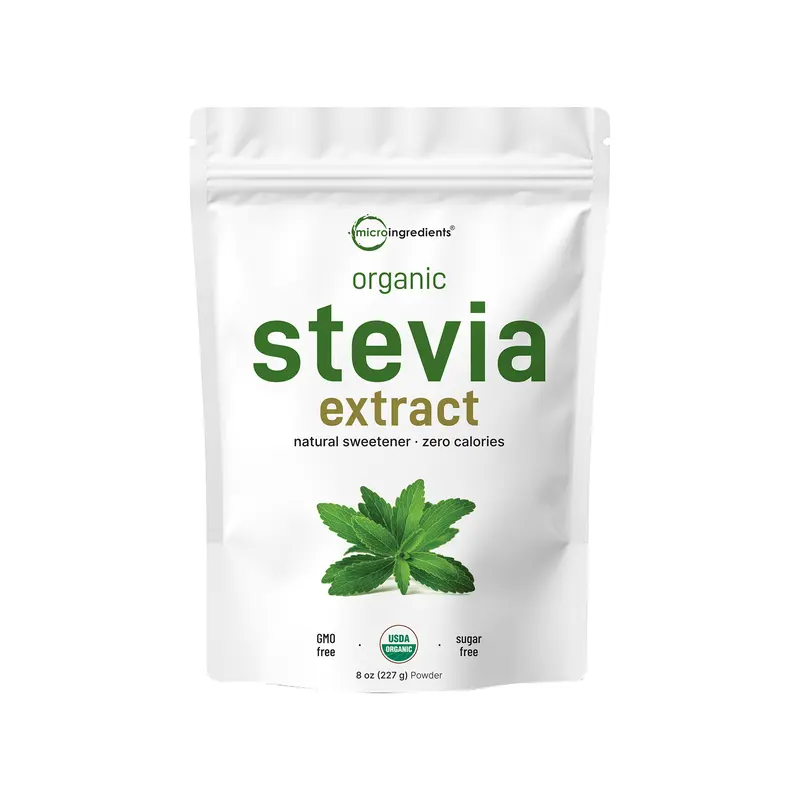 Micro Ingredients Organic Stevia Powder 8 Ounce