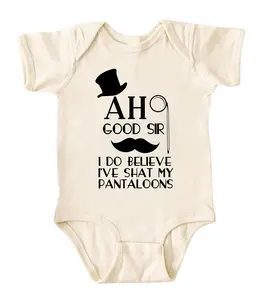 [Lunicora] Ah Good Sir I Do Believe... Onesie, Funny Baby Bodysuit, Sarcastic Novelty Baby Onesie, Funny Infant Onesie