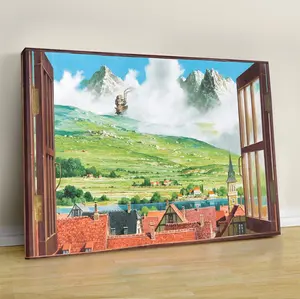 Howl's Moving Castle Poster, Hayao Miyazaki, Studio Ghibli Poster, Howls Moving Castle , Anime Poster,