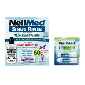 NeilMed Sinus Rinse Kit & NeilMed SinuInhaler Natural Non Medicated Aromatherapy Inhaler NeilMed Sinus Rinse Kit & NeilMed SinuInhaler Natural Non Medicated Aromatherapy Inhaler