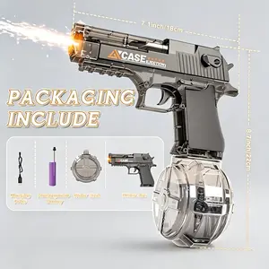 2026 New Automatic Water Spray Toy, Large Capacity Outdoor Water Game Toy, 26-32FT Shooting Distance, Perfect Summer Gift For Kids Boys GirlsDIY
