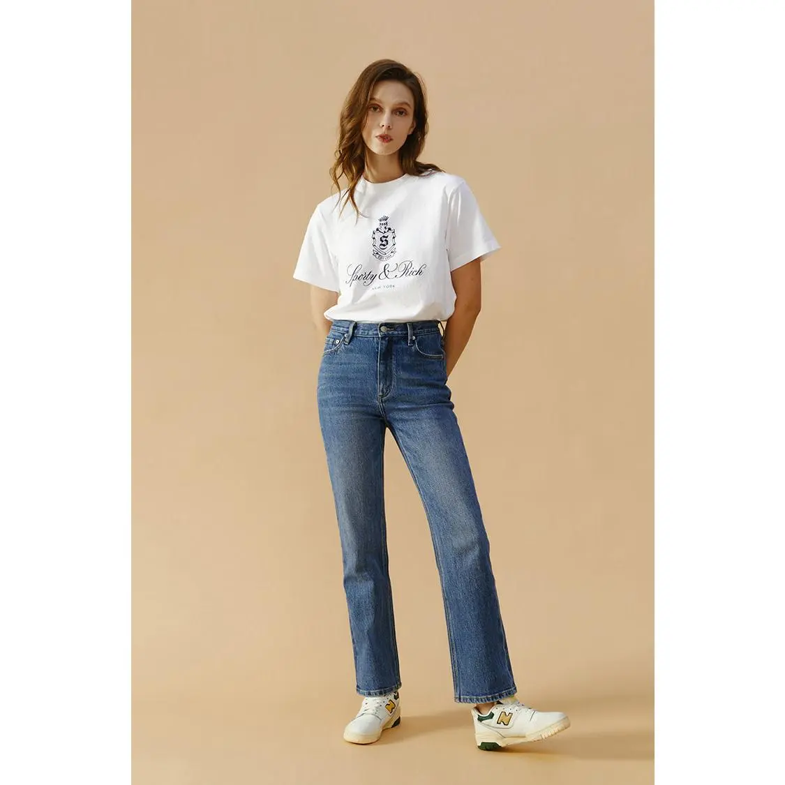 Hey Joanie Activity Grrrl High Rise Kick Crop Jeans