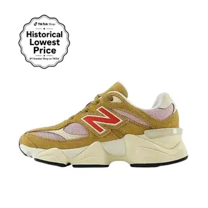 New Balance 9060 Great Plains True Red Preschool Perfect Daily Casual Fashion Footwear Little Kids Shoe