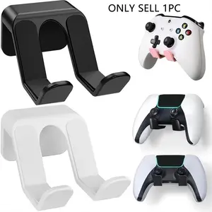 1PC Wall Mounted Game Controller Bracket, No Punching Required, Controller Storage Rack, Gamepad Headphone Headset Hanging Bracket Hanger