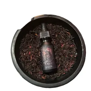 KissOfCobra Kali Spell Oil Ritual Oil - Anointing Oil for Witch Use - Dark Color with Bottle and Bottle Cap