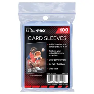 Penny Sleeves 100 Pack for 3x4 trading card protection