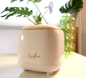 1pc Mini Countertop Garbage Bin, Mini Car Bin, Mini Coffee Table Bin,Double Stackable Bin,Removable Cover,Removable Cover ,Tabletop Garbage Bin ,Makeup Bin, High-quality, Snack Trash Bin, Sofa Trash Bin,Kitchen Trash Bin Cleaning