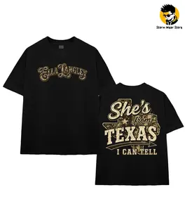 Ella Camo Vintage T-Shirt, Ella Fella Cowboy Shirt, She From Texas I Can Tell Tee, Coutry Music Merch, Western Concert Shirt, Gift For Woman and Man Unisex