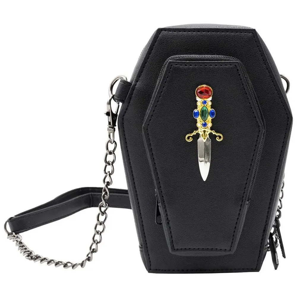 Elvira Dagger Coffin Mini Crossbody Bag  Purse Versatile Adjustable