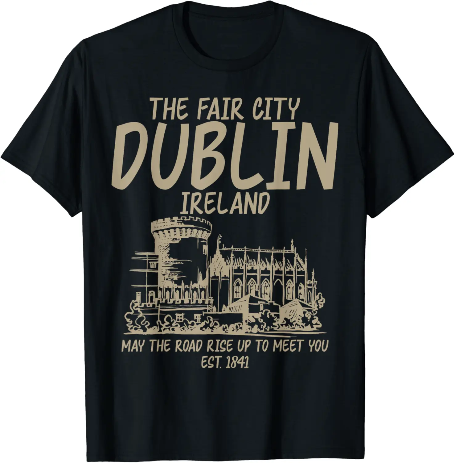 Dublin Ireland Travel Tshirts Vacation Getaway Cruise T-Shirt - Janessaho Shop 37B09QS3G5ZL