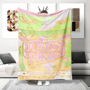 Plouise Flannel Blanket, Soft Skin-Friendly Throw for Home Use, Perfect Gift for Holidays & Valentine's Day, Cozy and Comfortable