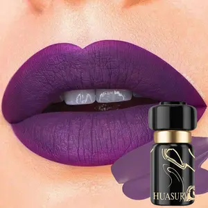 Huasurv Fashion Gloss Lip Balm, Moisturizing and Plumping, Matte Liquid Lip Color, Waterproof, Long-Lasting, Hs3805-19