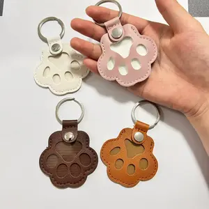 4 pack-Happy Sumi Cat and dog hair keychain hanger creative pet cat and dog hair decoration for pet owners to collect and commemorate.