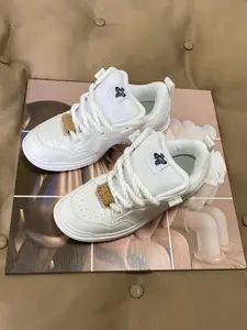 Men's Casual Canvas Shoes, Large Size, Solid, Retro Trendy, Unisex, Anti-Slip Durable, Fashionable Versatile, Low Top Flatform Sneakers