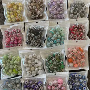20PCS Colored Fancy Bead Bags