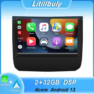 Car Stereo for Toyota Prius 2003-2009,9 Inch Touch Screen Head Unit Radio with Android Auto Wireless Carplay, Bluetooth WIFI Supports GPS Navigation