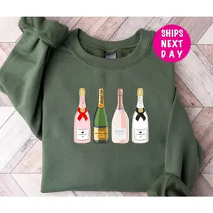 Champagne Sweatshirt, Champagne Hoody, Champagne Lovers, Champagne Bottles Sweatshirt, Champagne Problems, Drinking Hoodies, Gift for Bestie, Drink shirt, Sweatshirt, Hoodie