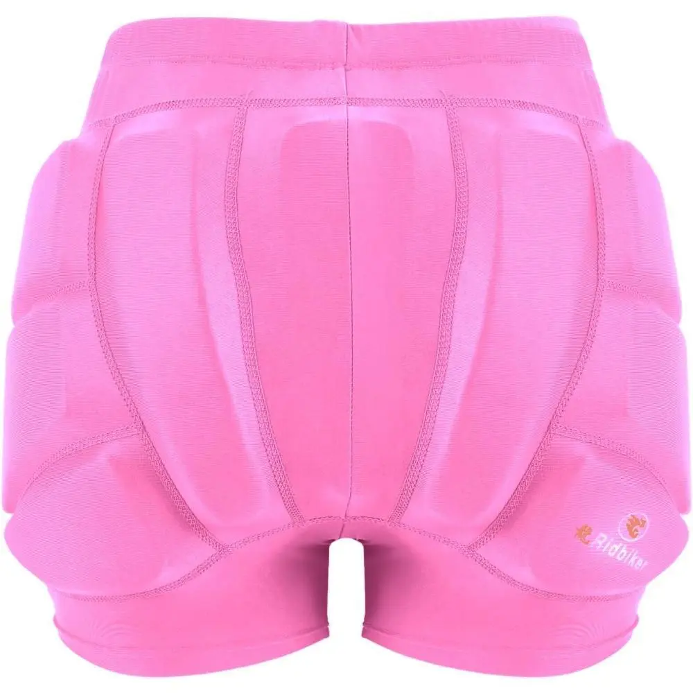 Kids Youth Child 3D Hip Butt Tailbone Protective Padded Shorts for Hockey, Roller Skating, Skateboarding, Scooter, Skiing, Skating, Snowboard