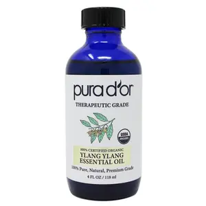 Ylang Ylang Essential Oil - USDA Organic, 100% Pure, Natural, Therapeutic Grade 4 oz