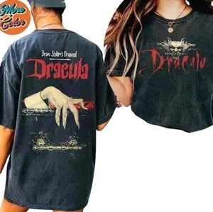 Bram Stoker's Dracula Movie Shirt - Vintage Cotton Unisex T-Shirt with Crew Neck, Size S- 4XL, Available in Printed 3R2