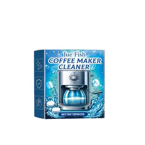 Coffee Machine Cleaner Tablets,Descaler & Grime Cleaning for Coffee Makers, Espresso Machines,,Descale Drip Coffe and Espresso Machines,Household Cleaning Essential