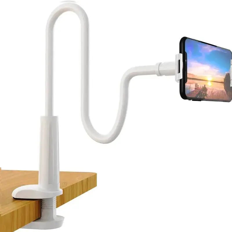 Multifunctional Desktop Phone Holder, 1 Count Summer Adjustable Spiral Design Bracket Clamp, Lazy Bracket For Bedroom, Office, Kitchen, Travel & Live