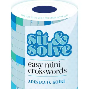 Sit & Solve Easy Mini Crosswords by Adesina O. Koiki [Paperback Book]
