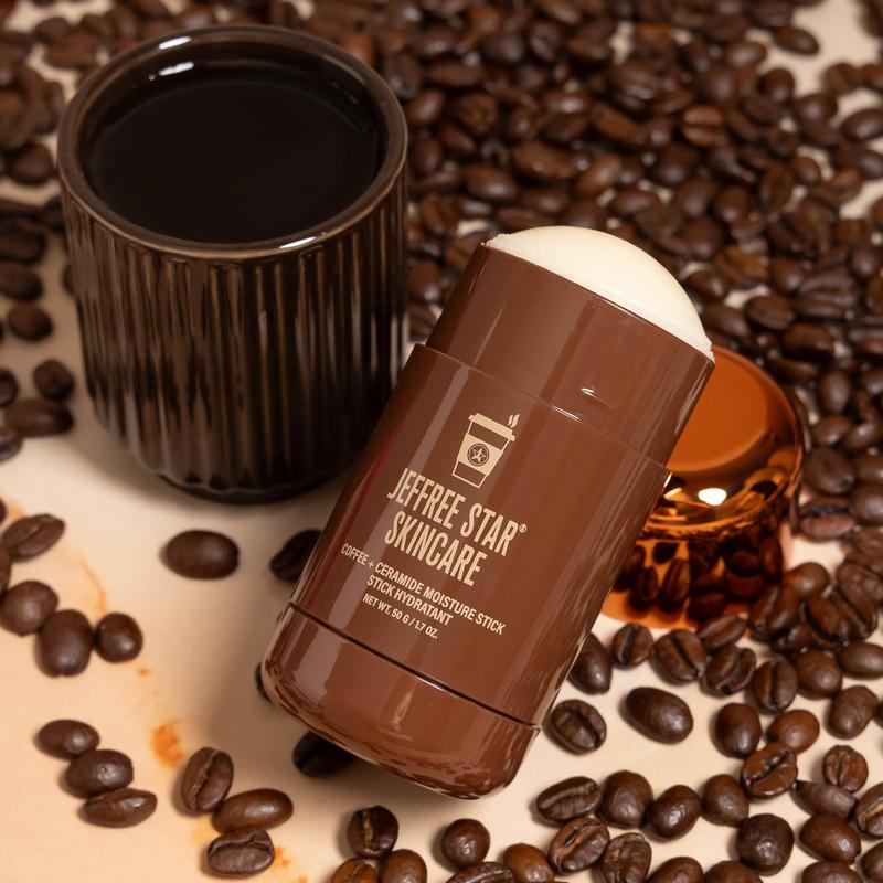 The Elite Coffee Skincare Trio - Includes Daily Drip Cleansing Oil, Coffee Grounded Face Scrub, & Coffee + Ceramide Moisture Stick