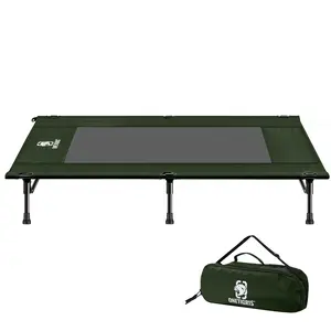 The store upgrade in progress, sales temporarily suspended！！OneTigris Large Elevated Dog Bed – Chew Proof Mesh, Heavy Duty Raised Cot for Large Dogs, Portable & Non-Slip, Ideal for Indoor & Outdoor Use