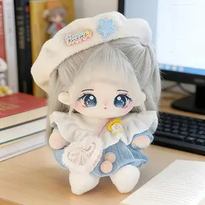 2026 new Milky Salt Sweetie 20cm Cotton Doll Clothes Plush Dress Up Outfit Cute Sweet Style for 20cm Plush Dolls Dress Up