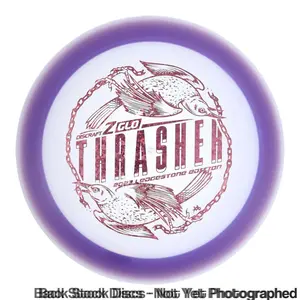 Discraft Elite Z Glow Thrasher Distance Driver with 2023 Ledgestone Edition - Wave 2 Stamp [Back Stock Inventory - Disc and Stamp Color WILL VARY]
