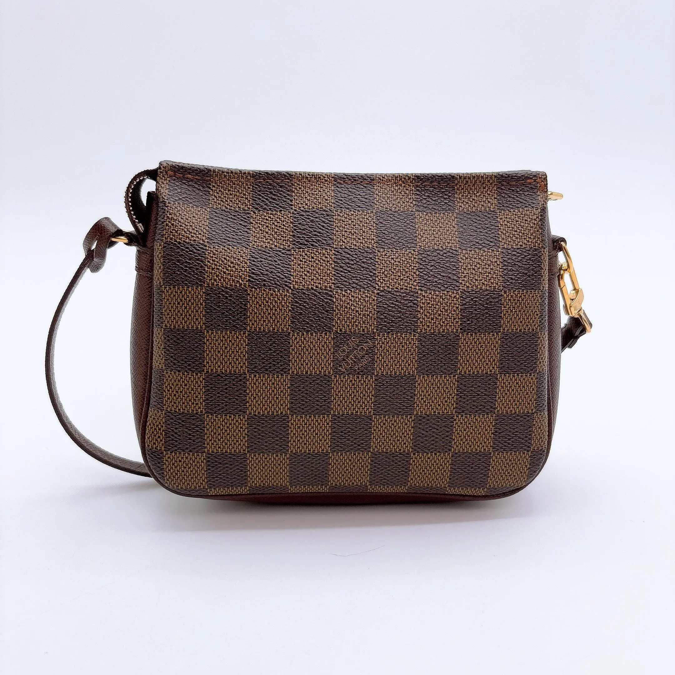 Pre-owned Louis Vuitton Damier Ebene Pouch