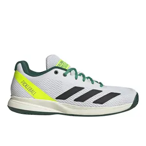 adidas Mens Courtflash Pickleball Pickleball Sneakers Shoes - White