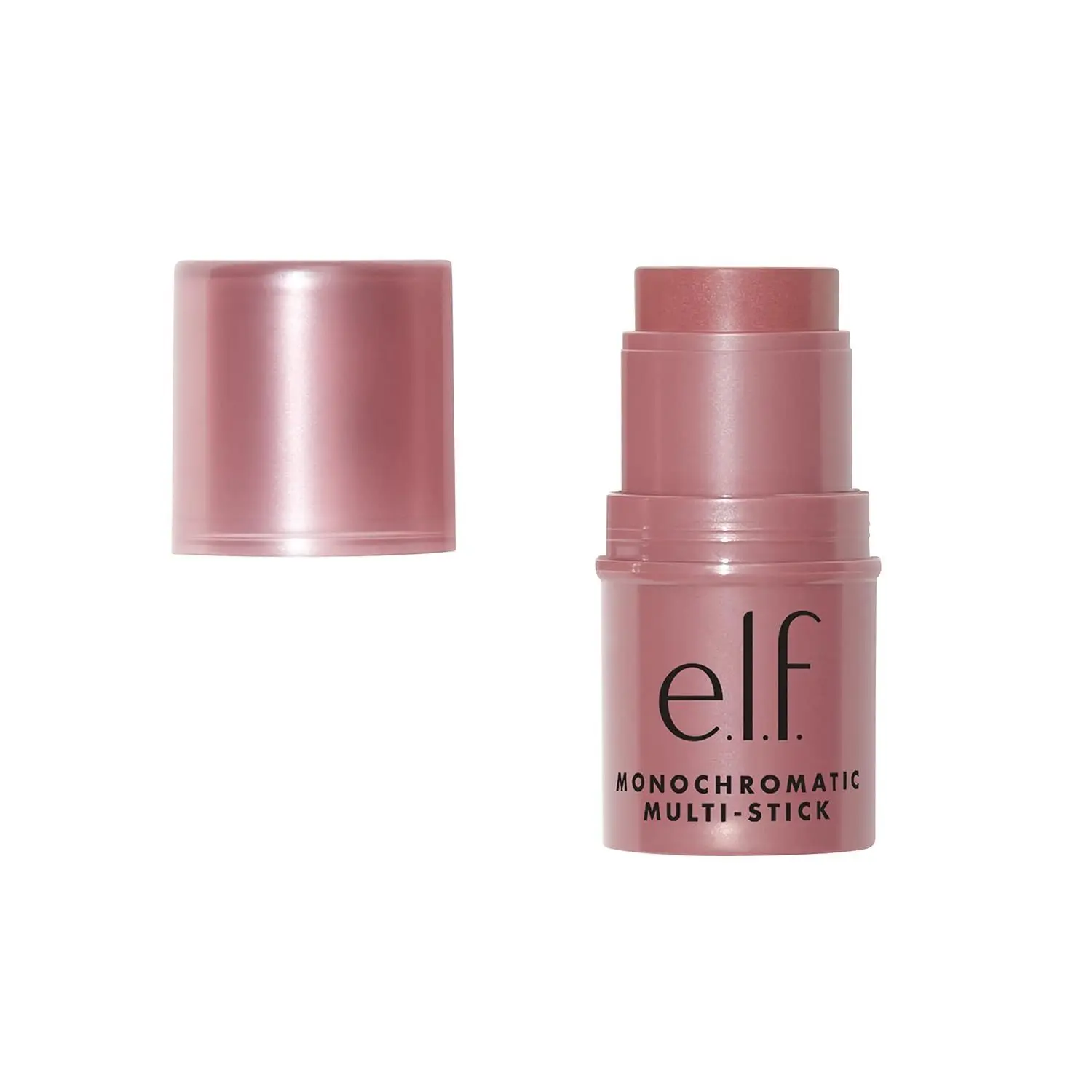 e.l.f. Monochromatic Multi Stick, Travel-Sized Luxuriously Creamy & Blendable Color For Eyes, Lips & Cheeks, Vegan & Cruelty-Free, Luminous Berry, 0.17 Oz