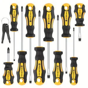 Professional Magnetic Screwdriver Set with Magnetic Drill Holder and Tool Box, Chrome Vanadium Steel, Waterproof Case, DIY Car Electronics Repair, Magnetic Screwdriver Tools