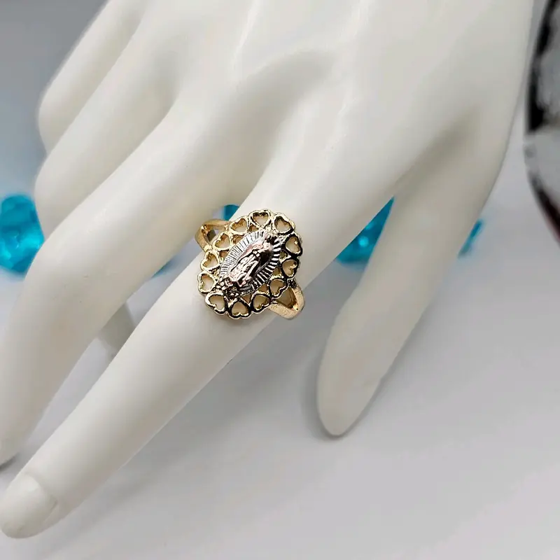 virgin Mary rings hearts style clrs zises .8.9.10.11