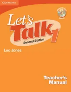 USED-Let's Talk Level 1 Teacher's Manual with Audio CD [With Quizzes & Tests Audio CD] by Jones, Leo (Paperback)